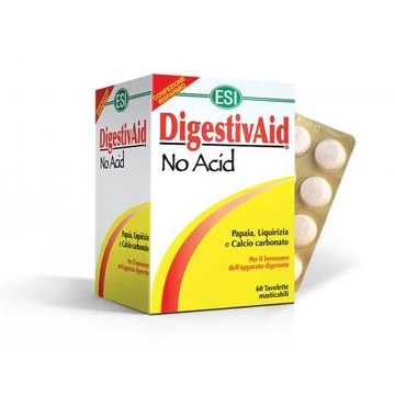 ESI DigestivAid  No Acid savlekötő tabletta 60x 60x