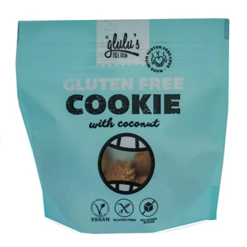 Glulu Freefrom Cukormentes kókuszos keksz 100g
