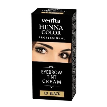 Henna Color Szempilla és szemöldök festék fekete1 zselés 15g