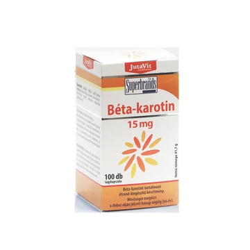 Jutavit Béta karotin kapszula 15 mg 100x