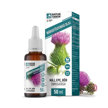 Natur Tanya 100% hidegen sajtolt máriatövismag olaj 50ml