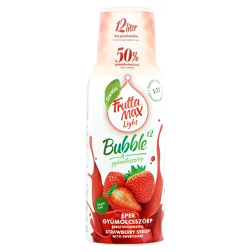 Frutta Max Light gyümölcsszörp eper 500ml