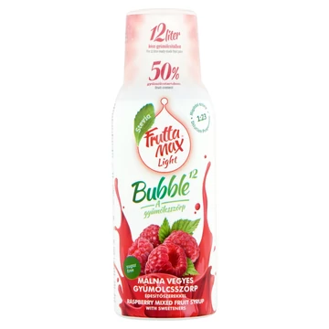 Frutta Max Light gyümölcsszörp málna 500ml