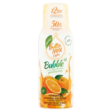 Frutta Max Light gyümölcsszörp narancs 500ml