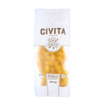 Civita kukoricatészta gluténmentes Fusilli/orsó/AR 450g