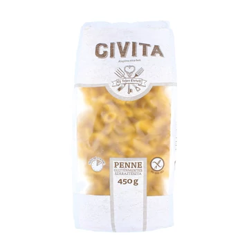 Civita kukoricatészta gluténmentes penne AR 450g