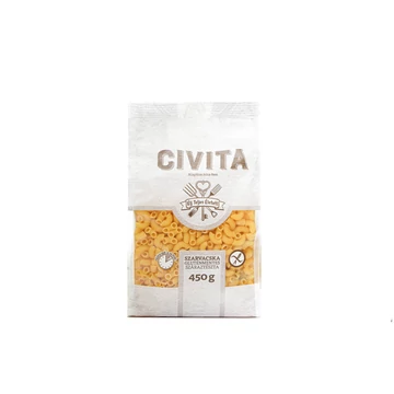 Civita kukoricatészta gluténmentes szarvacska AR 450g