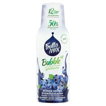 Frutta Max gyümölcsszörp áfonya vegyes 500ml