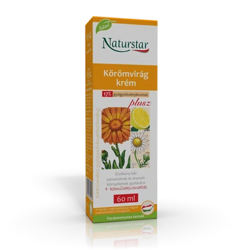 Naturstar körömvirág krém parabénmentes 60ml