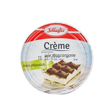 Schlagfix vegan mascarpone jellegű krém 250g