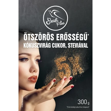 Szafi free ötszörös erősségű kókuszvirág cukor steviával 300g
