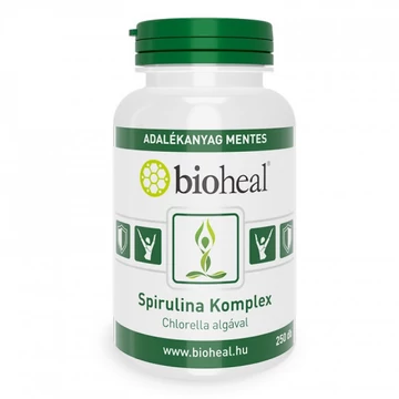 Bioheal Spirulina komplex chlorella algával tabletta 250x