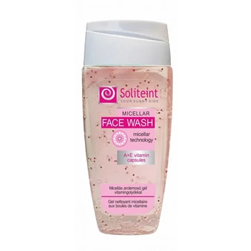 Soliteint micellás arctisztitó gél vitamingolyókkal 150ml