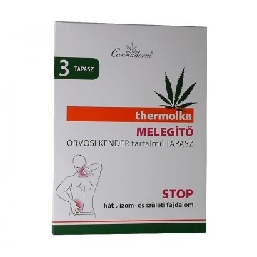 Cannaderm Thermolka tapasz 3x