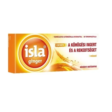 Isla-Ginger szopogató tabletta 30x