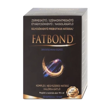 FatBond kapszula súlycsökkentő prebiotikus hatással 90x