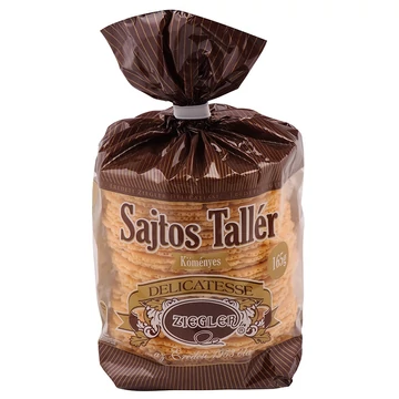 Ziegler Sajtos tallér köményes 165g