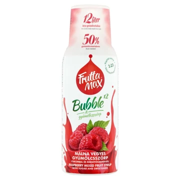 Frutta Max gyümölcsszörp málna 500ml