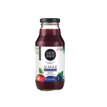DérJuice Almalé Feketeribizlivel 80-20% DRS 330ml