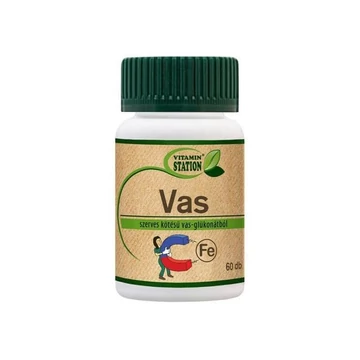 Vitamin Station Vas tabletta 60x