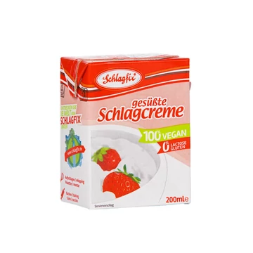 Schlagfix vegán habkrém édesített 200ml