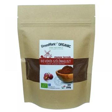 GreenMark bio Vörös szőlőmagliszt 250g
