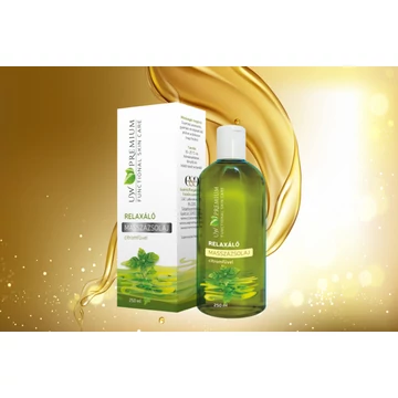 UW Premium masszázsolaj relaxáló citromfűvel 250ml