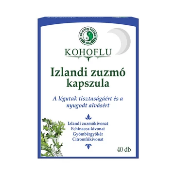 Dr.Chen Kohoflu izlandi zúzmó kapszula éjszaka 40x