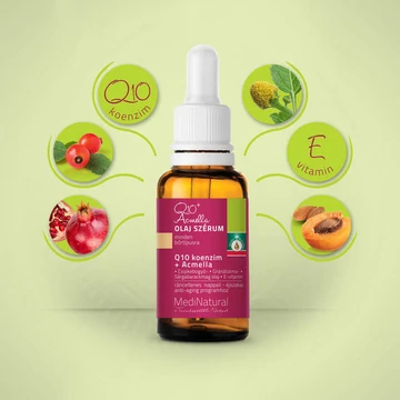 Medinatural Q10+Acmella olaj szérum 30ml