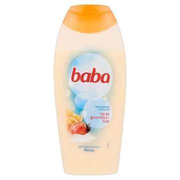 Baba tusfürdő tej és gyümölcsillat 400ml