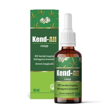 Kend-All csepp bio kendermagolaj fokhagymával 50ml
