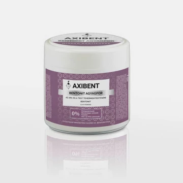Axibent kozmetikai bentonit por pakoláshoz 200g