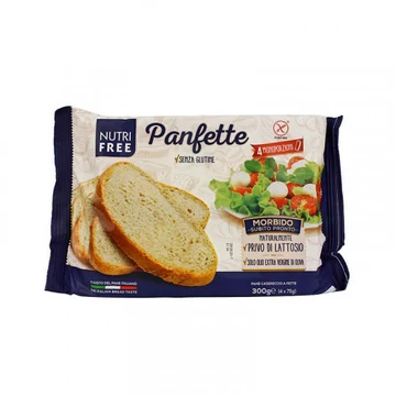 Nutri Free Panfette morbido gluténm.szeletelt kenyér 300g