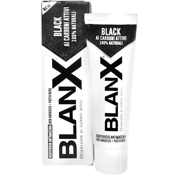 Blanx Black fogkrém 100% term.aktív szén alapú fehérítő 75ml