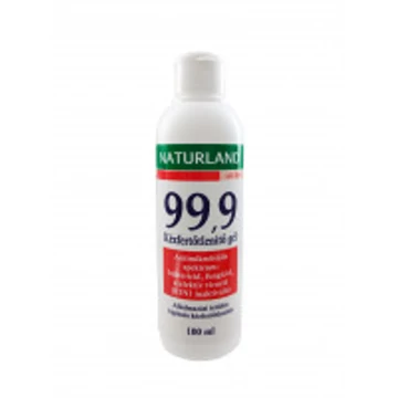 Naturland 99,9 Kézfertőtlenítő gél 100ml