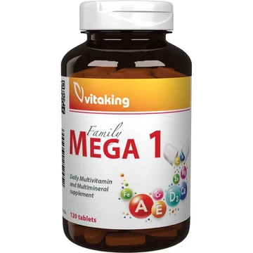 Vitaking multivitamin Mega-1 Family tabletta 120x