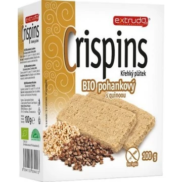 Extrudo bio ropogós hajdinaszelet quinoával 100g