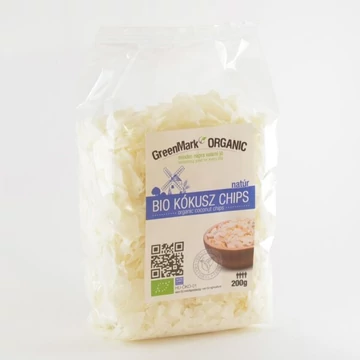 GreenMark bio Kókusz chips 200g