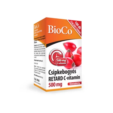 BioCo Csipkebogyós retard c-vitamin 500mg 100x