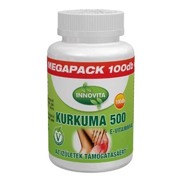 Innovita Kurkuma 500 E-vitaminnal MEGAPACK 100x