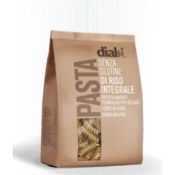 Dialsi gluténmentes barnarizstészta fusilli 400g