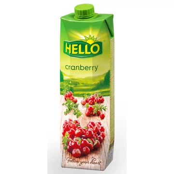 Hello Vörös Áfonya [gyüm.tart:27%] 1l