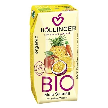 Höllinger bio multi sunrise nektár 60% 3x200ml 600ml