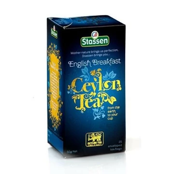 Stassen english breakfast tea 25x2g 50g