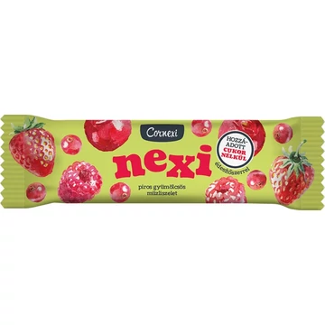 Cornexi NEXI müzliszelet pirosgyümölcsös HCN 25g