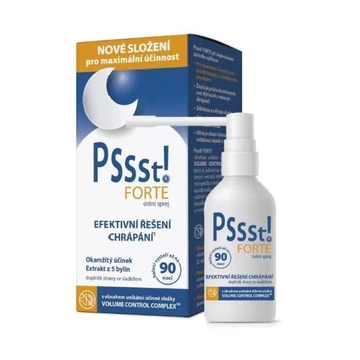 Pssst! FORTE természetes horkolásgátló spray 25ml