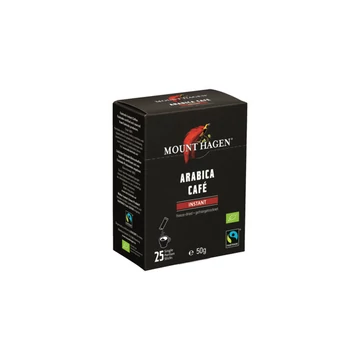 Mount Hagen bio Arabica kávé,instant 25x2g 50g