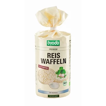 Byodo bio rizsszelet tengeri sóval gluténmentes 100g
