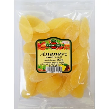 Naturfood kandírozott ananász 150g