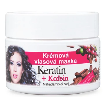 Bione keratin+koffein regeneráló krémes hajpakolás 260ml